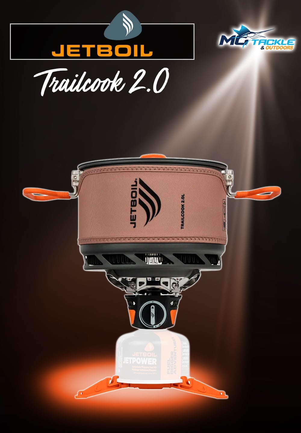 New - JETBOIL TRAILCOOK 2.0L COOKING SYSTEM