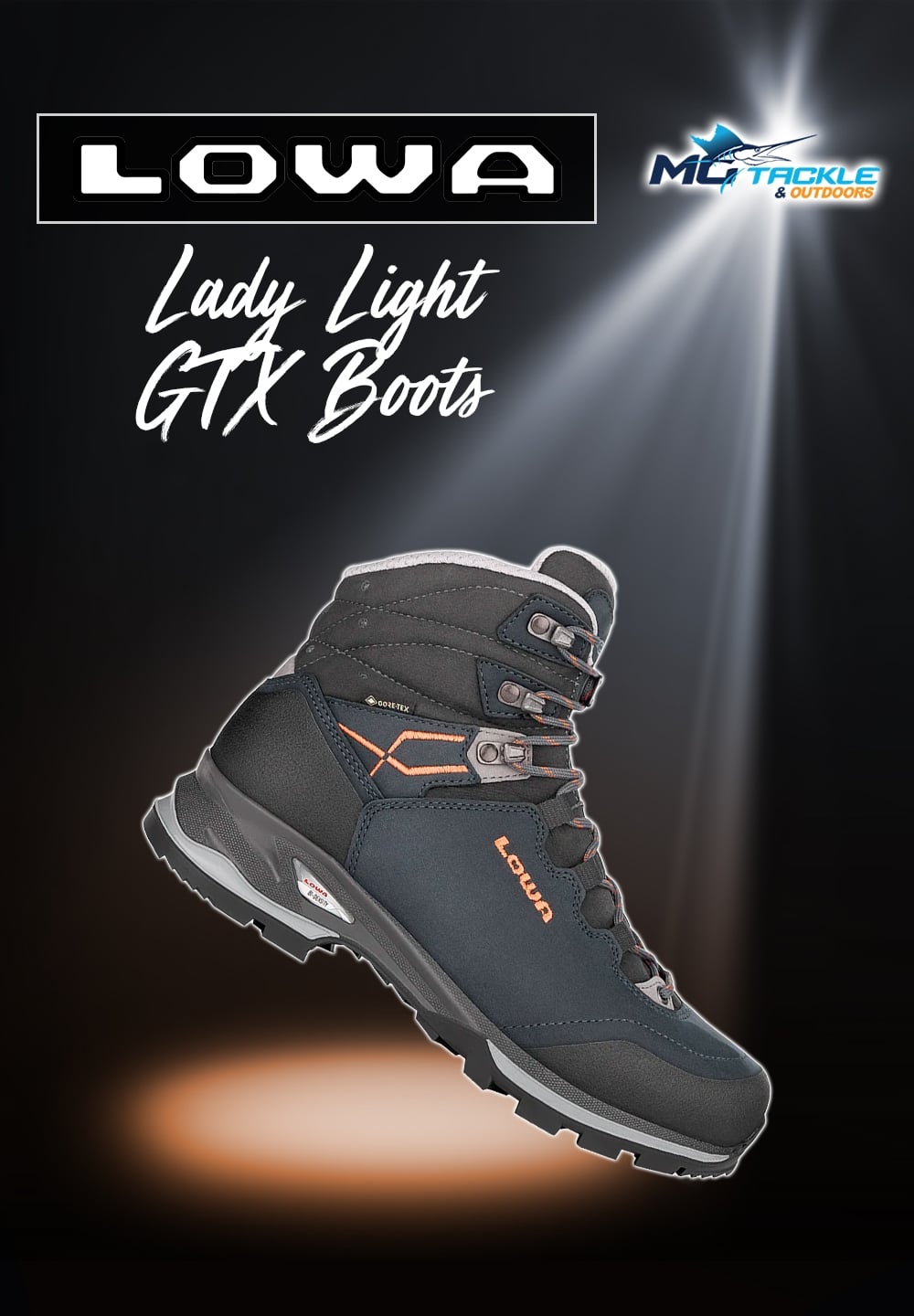 New - LOWA LADY LIGHT GTX BOOTS