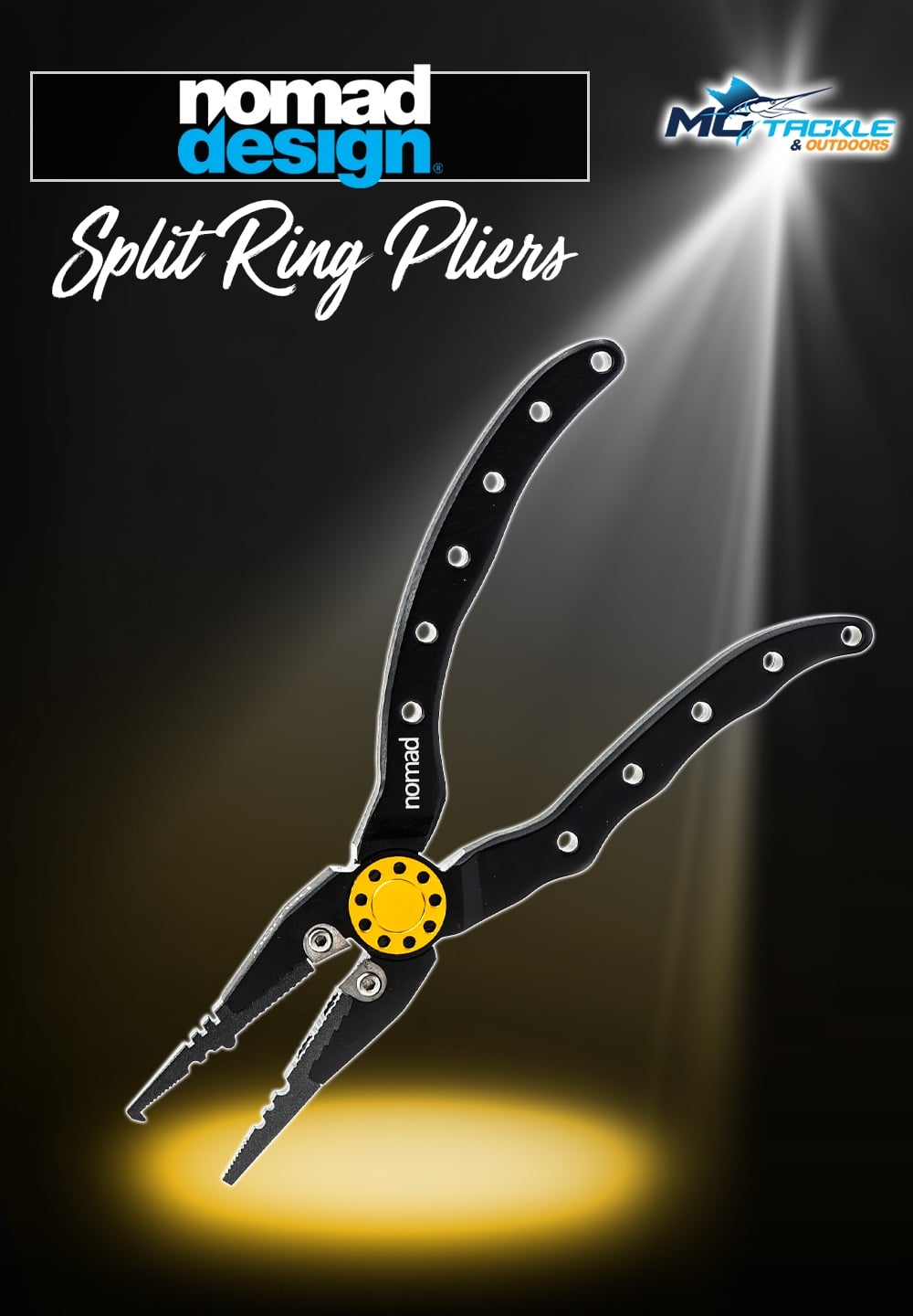 New - NOMAD DESIGN SPLIT RING PLIERS