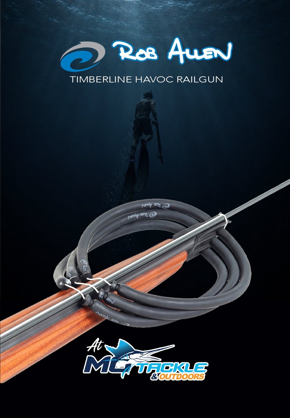 New - ROB ALLEN TIMBERLINE HAVOC RAILGUN
