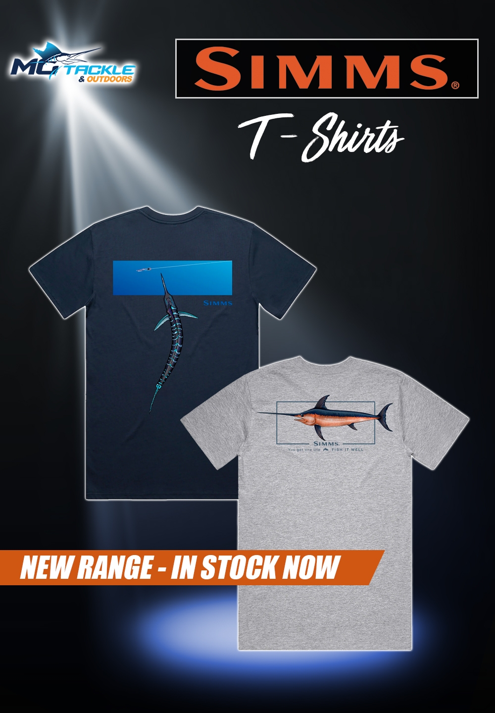 New Range - Simms T-Shirts