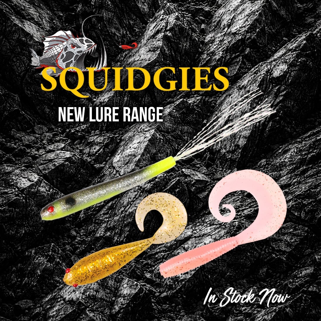 New Range - Squidgies Lures