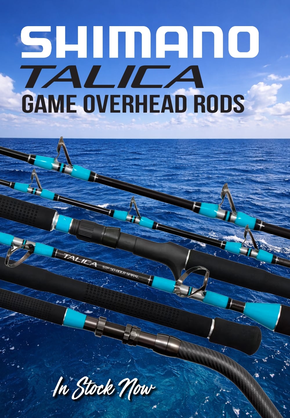 New - SHIMANO TALICA GAME OVERHEAD ROD