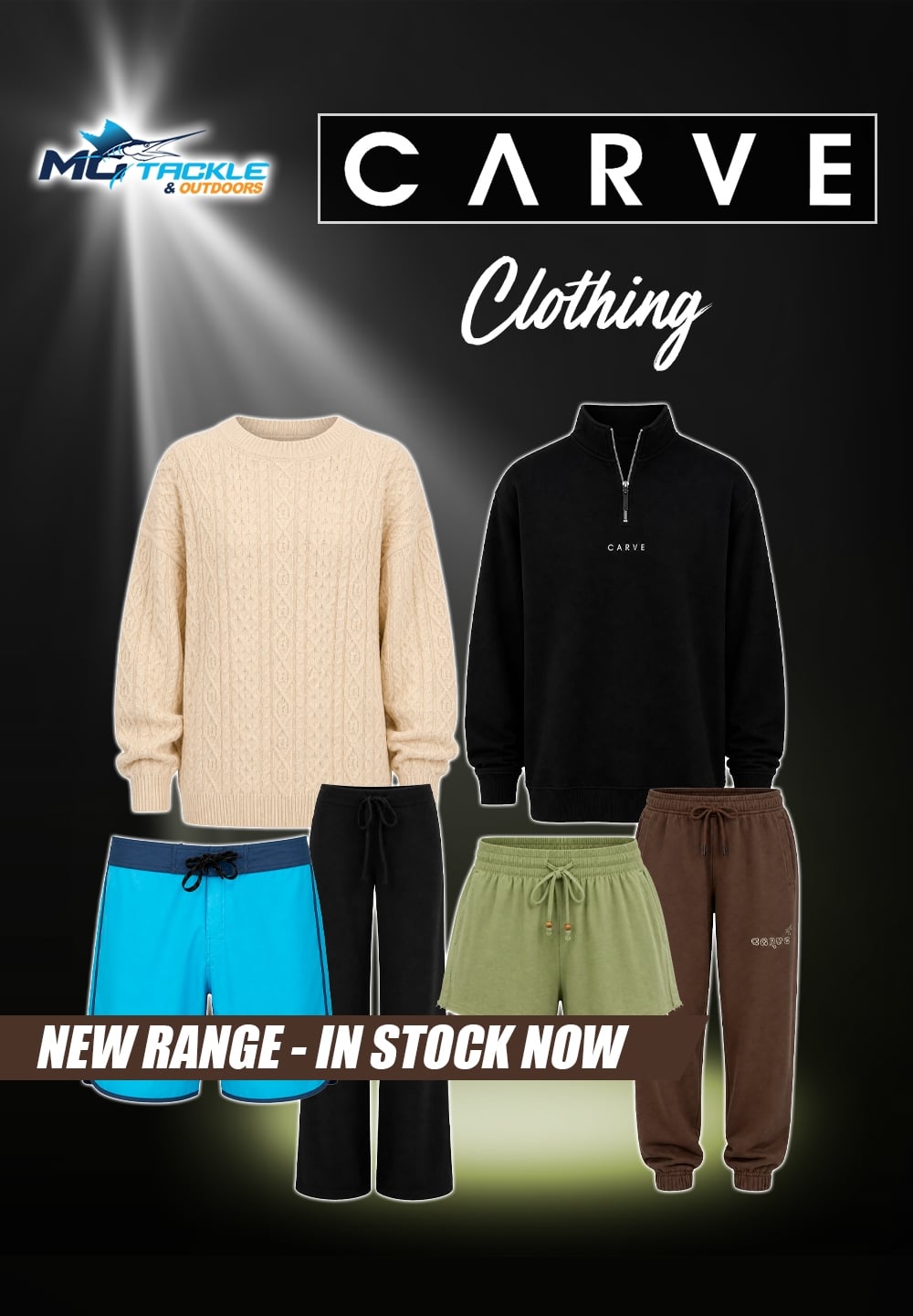 New - Carve Clothing Range