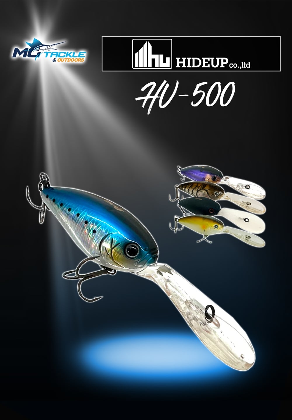 New - HIDEUP HU-500 LURE
