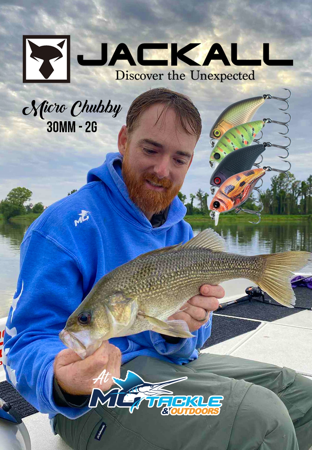 New - JACKALL MICRO CHUBBY LURE
