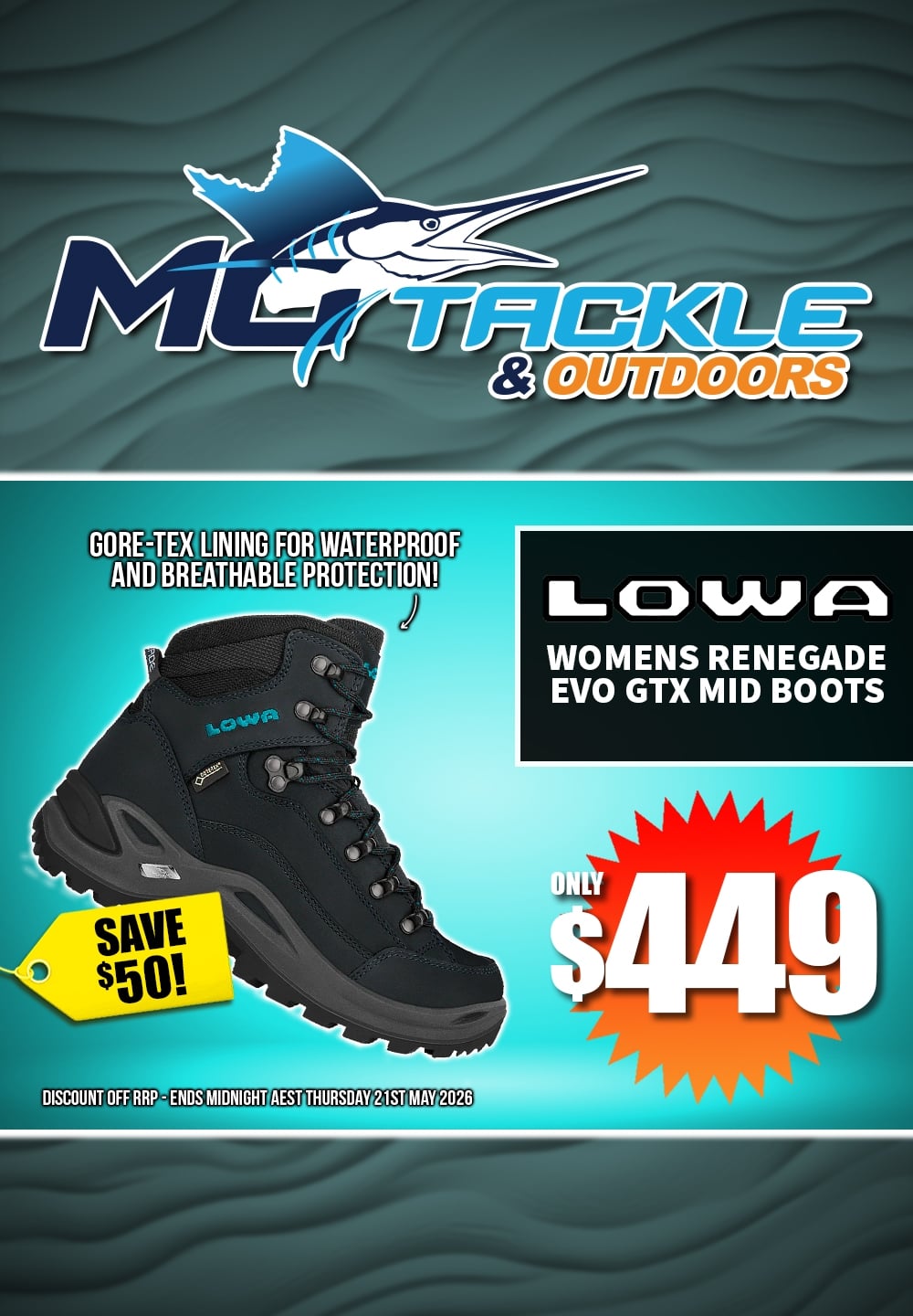 LOWA WOMENS RENEGADE EVO GTX MID BOOTS only $449