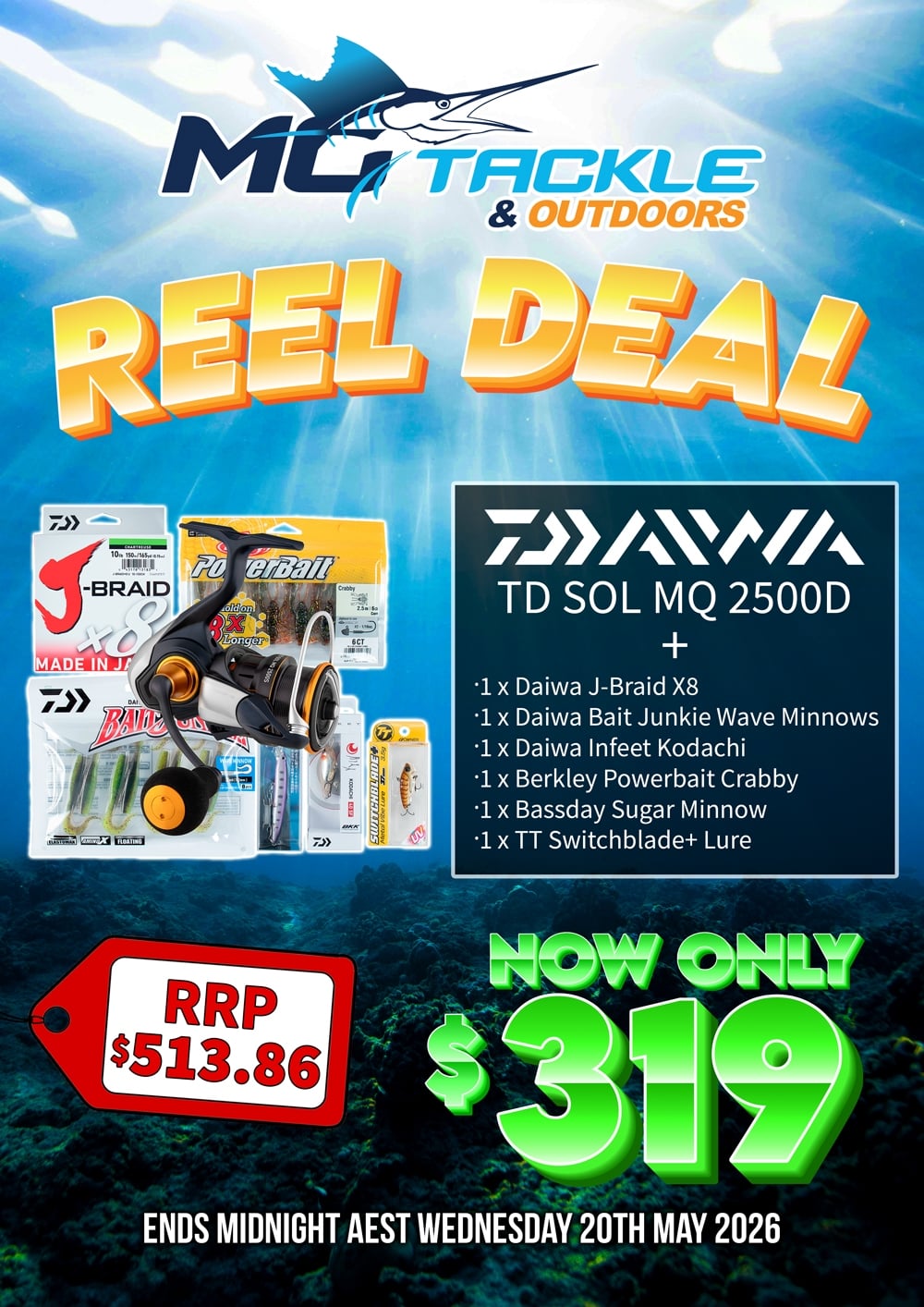 MOTACKLE REEL DEAL