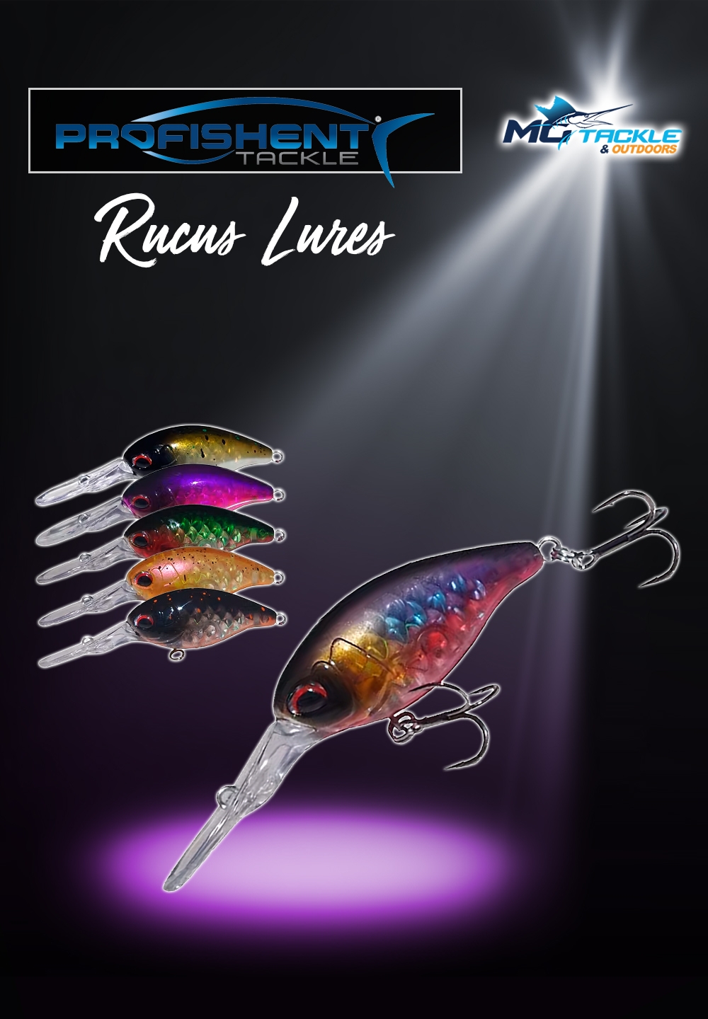 New - PROFISHENT RUCUS LURE