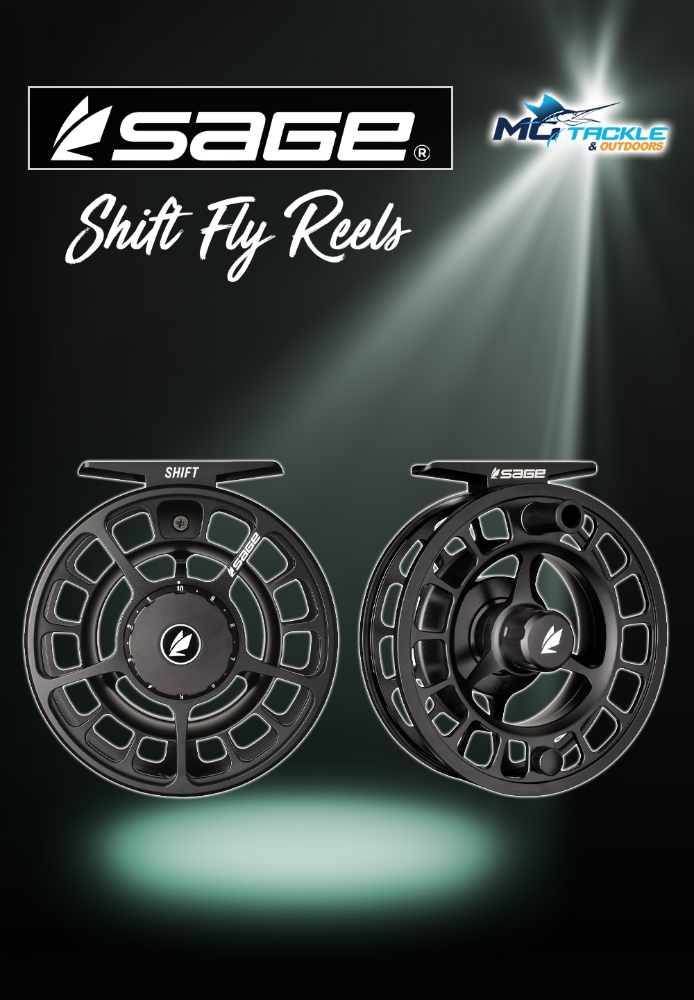 New - SAGE SHIFT FLY REEL