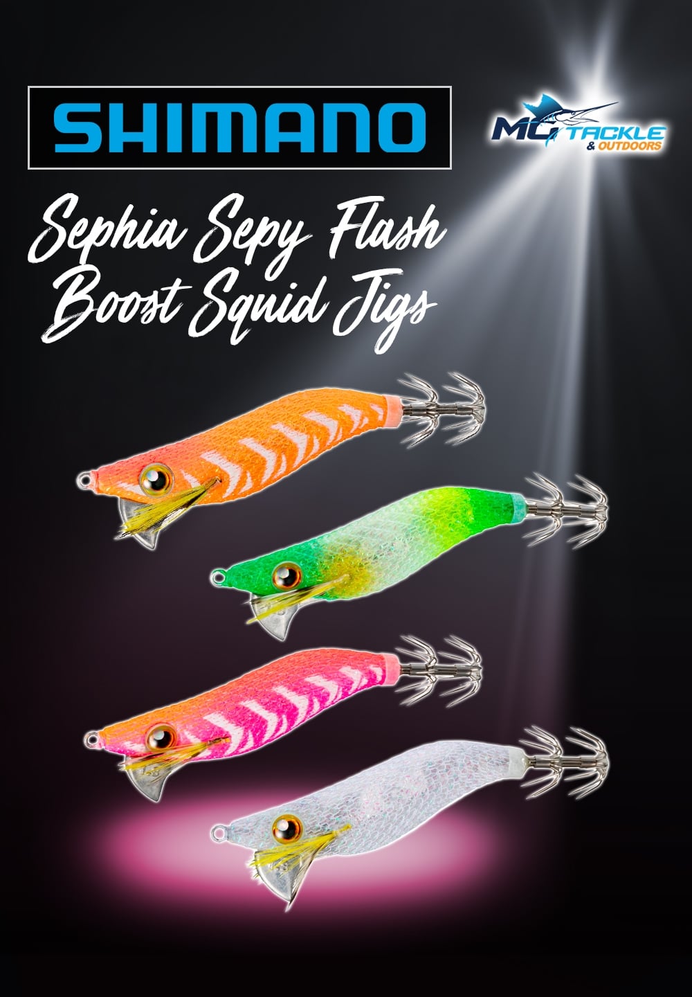 New - SHIMANO SEPHIA SEPY FLASH BOOST SQUID JIG