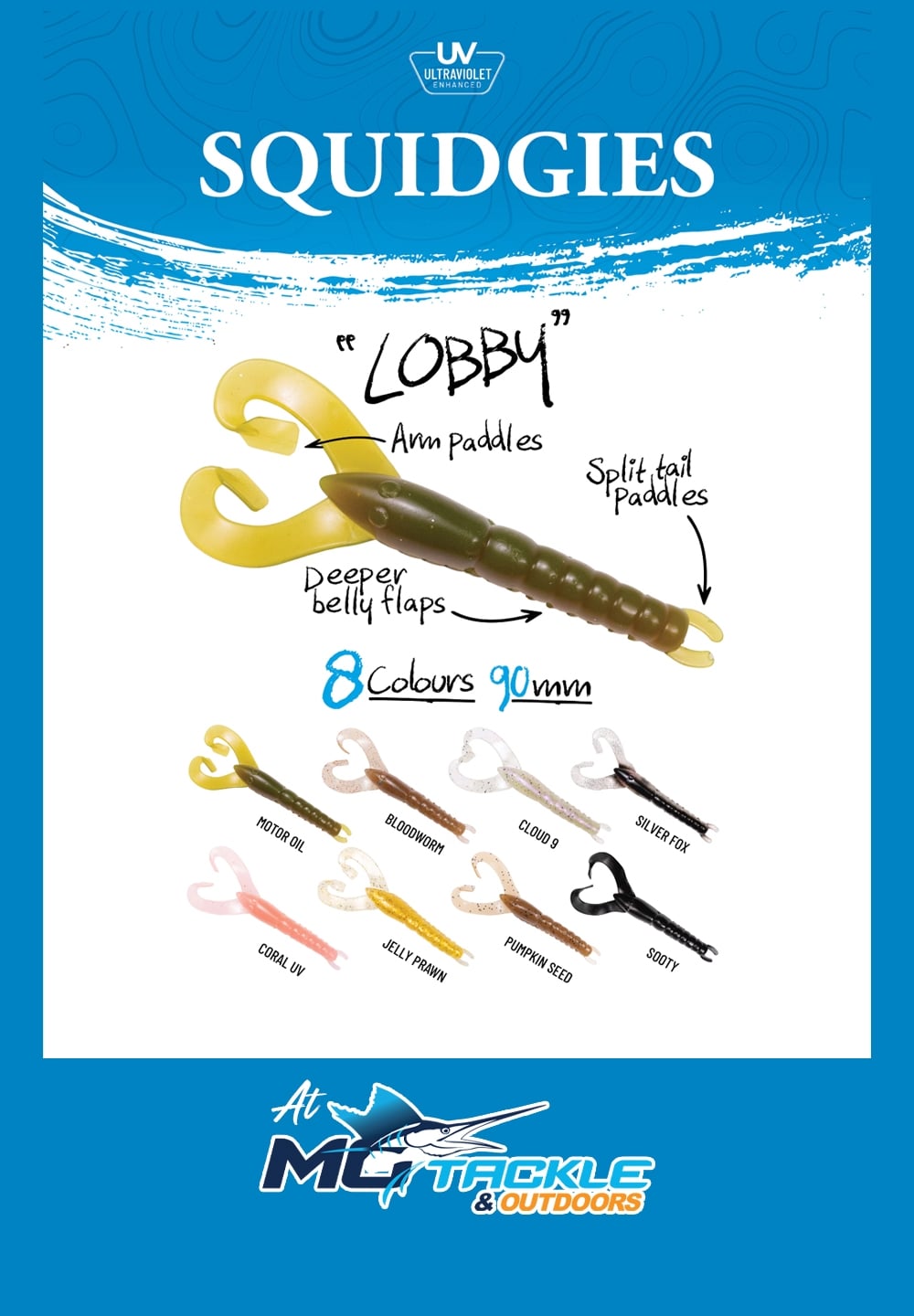 New - SQUIDGES LOBBY LURE