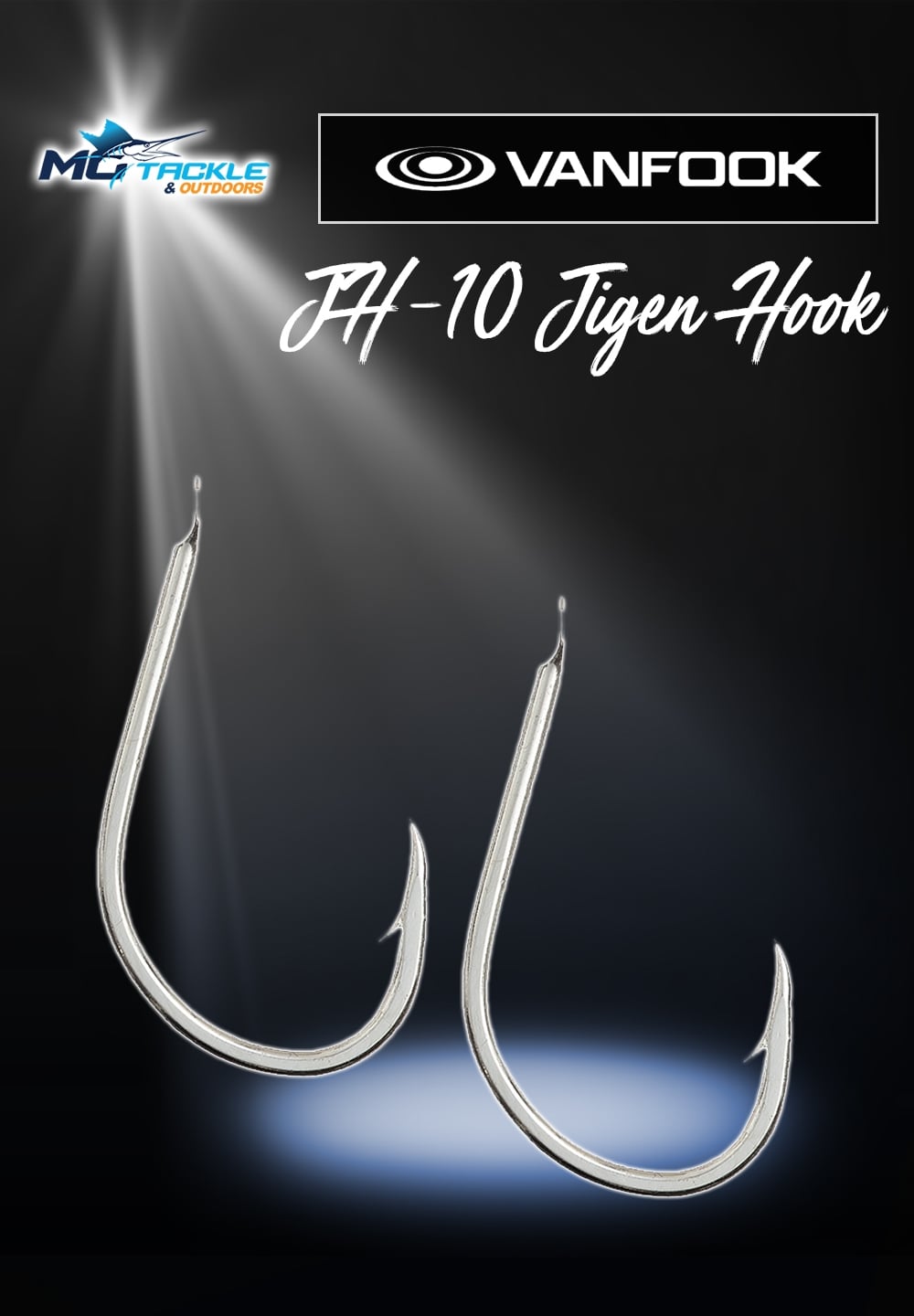 New - VANFOOK JH-10 JIGEN HOOK