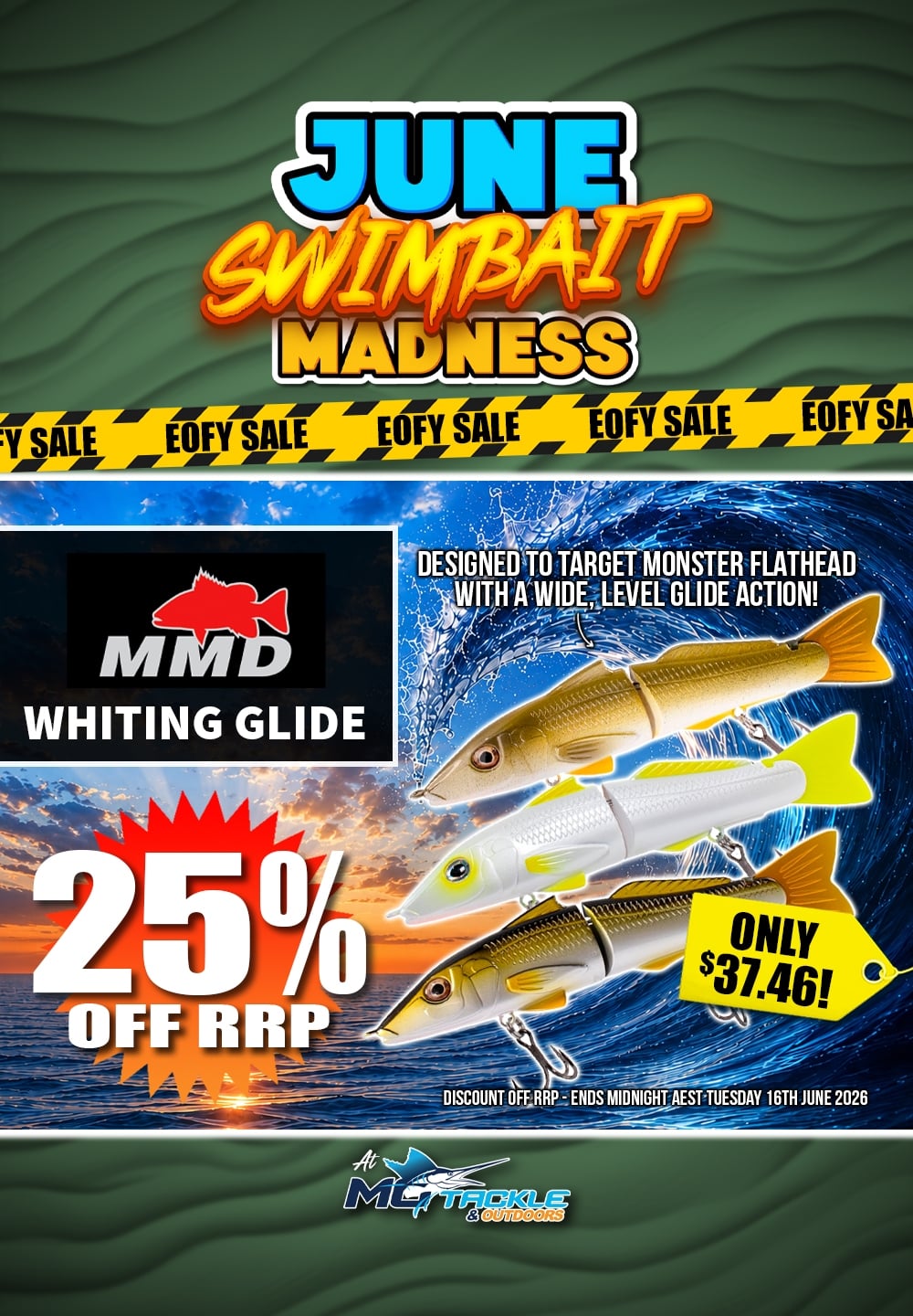 25% off MMD Whiting Glide