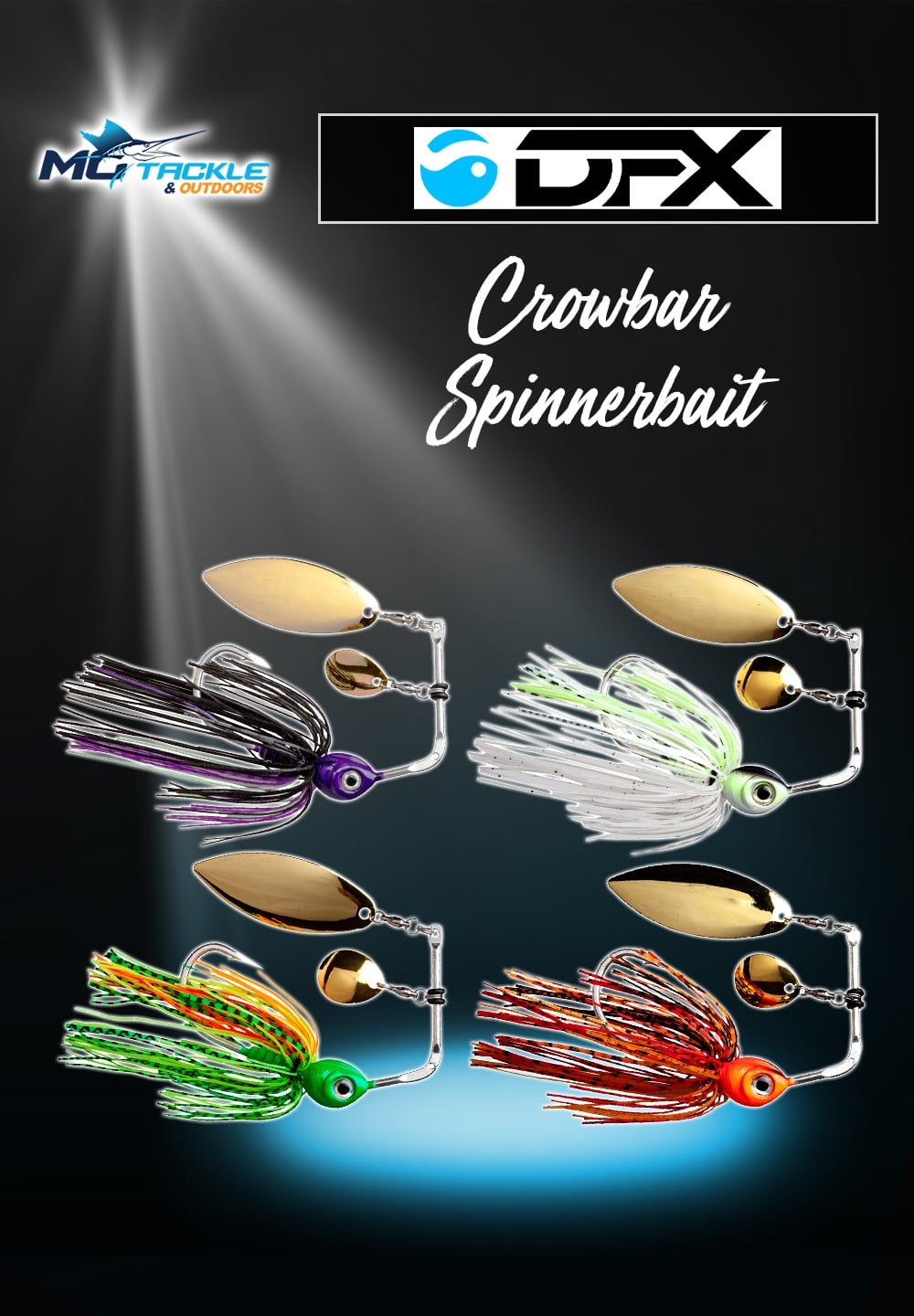 New - DFX CROWBAR SPINNERBAIT