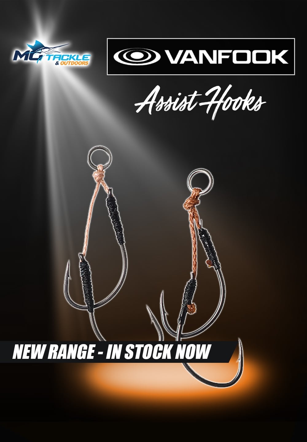 New - Vanfook Assist Hooks