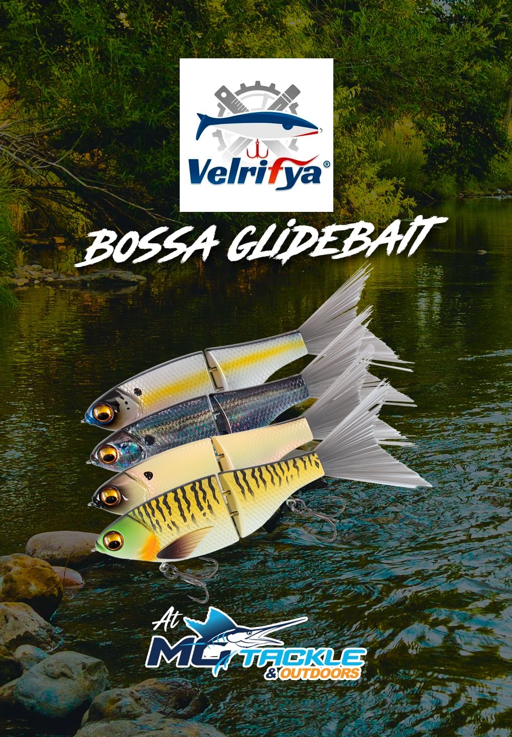 New - VELRIFYA BOSSA GLIDEBAIT LURE