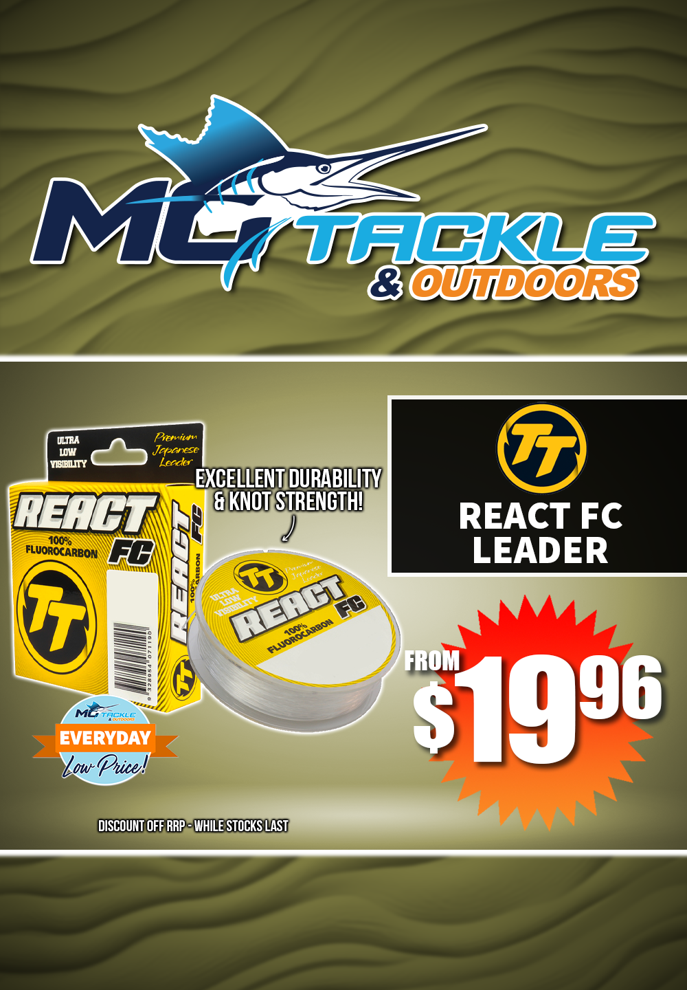 20% off TT React FC Leader