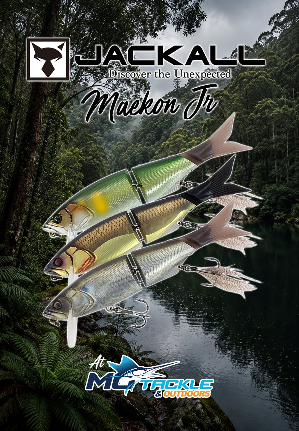 New - Jackall Maekon Jr. SF Lure