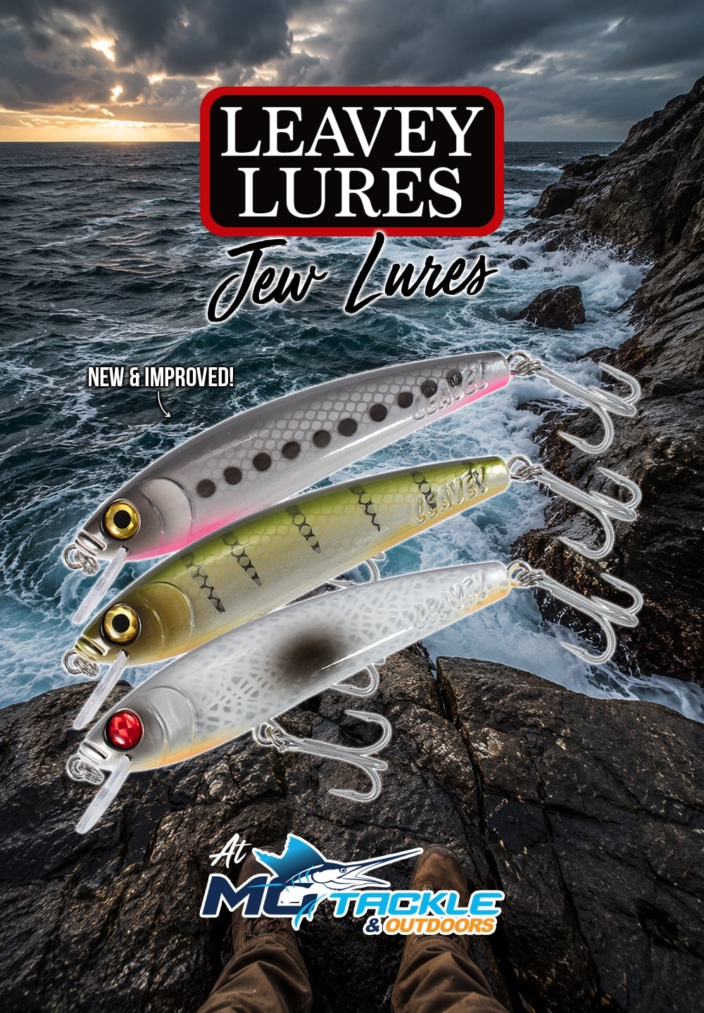 New - Leavey Lures Jew Lure