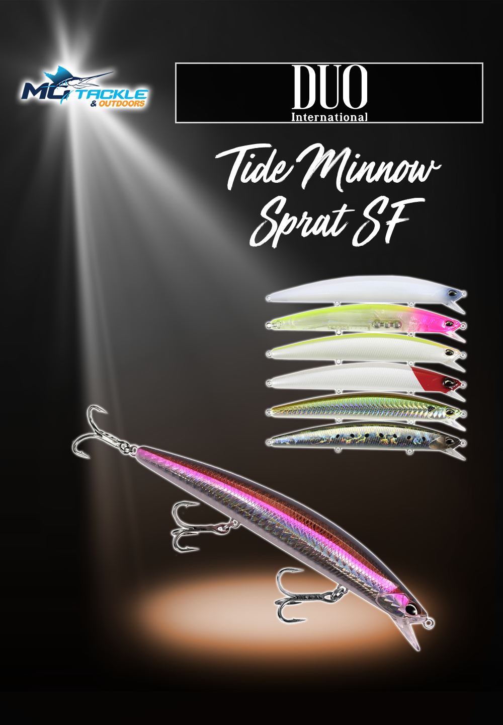 New - Duo Tide Minnow Sprat SF Lure