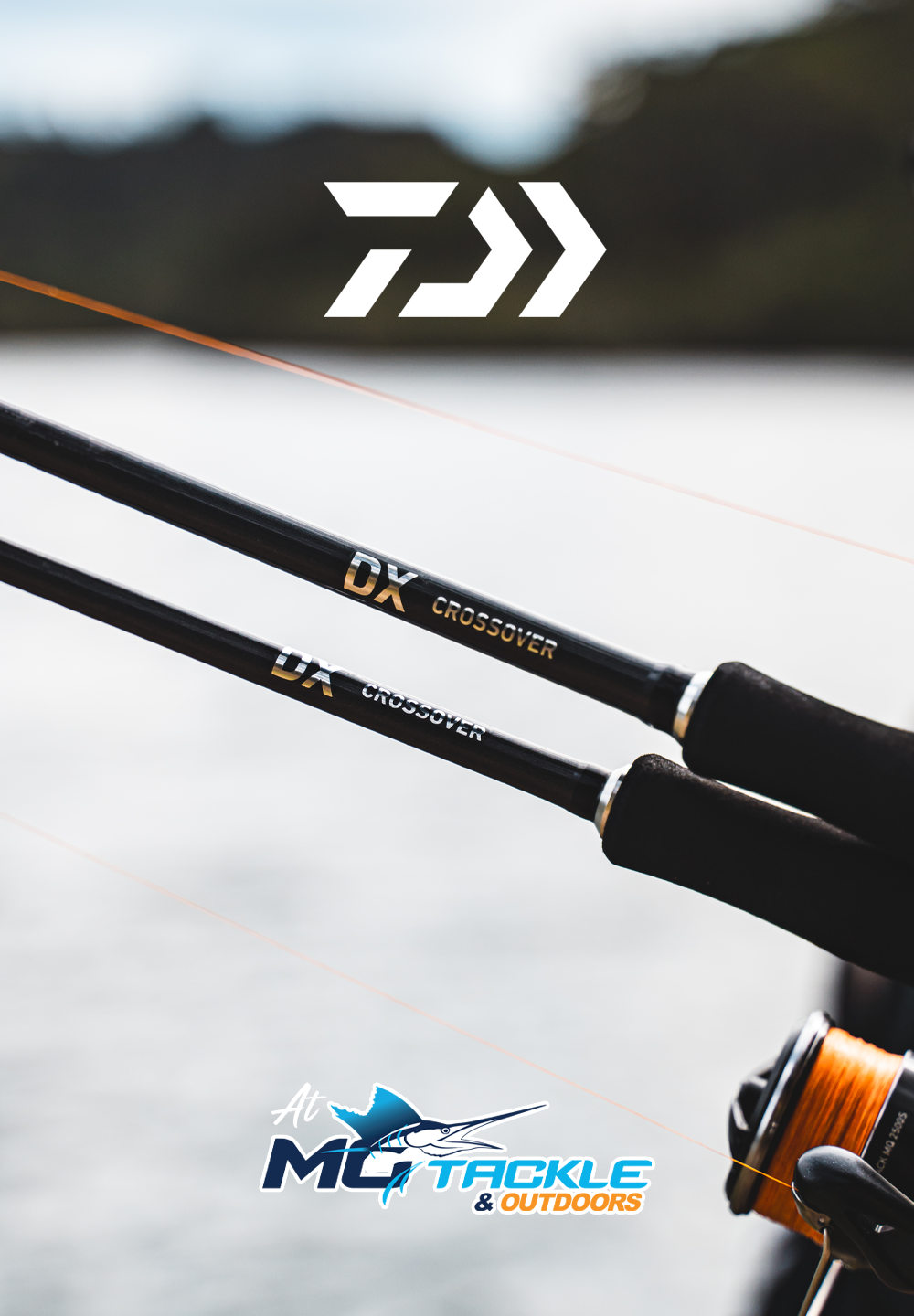 New - Daiwa DX Rods