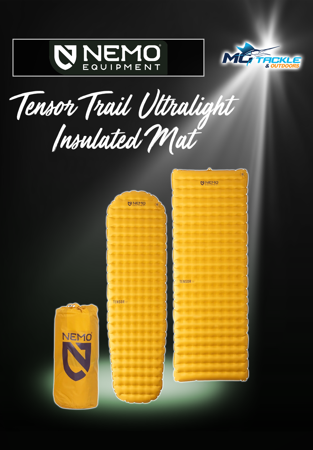 New - Nemo Tensor Ultralight Insulated Sleeping Mat