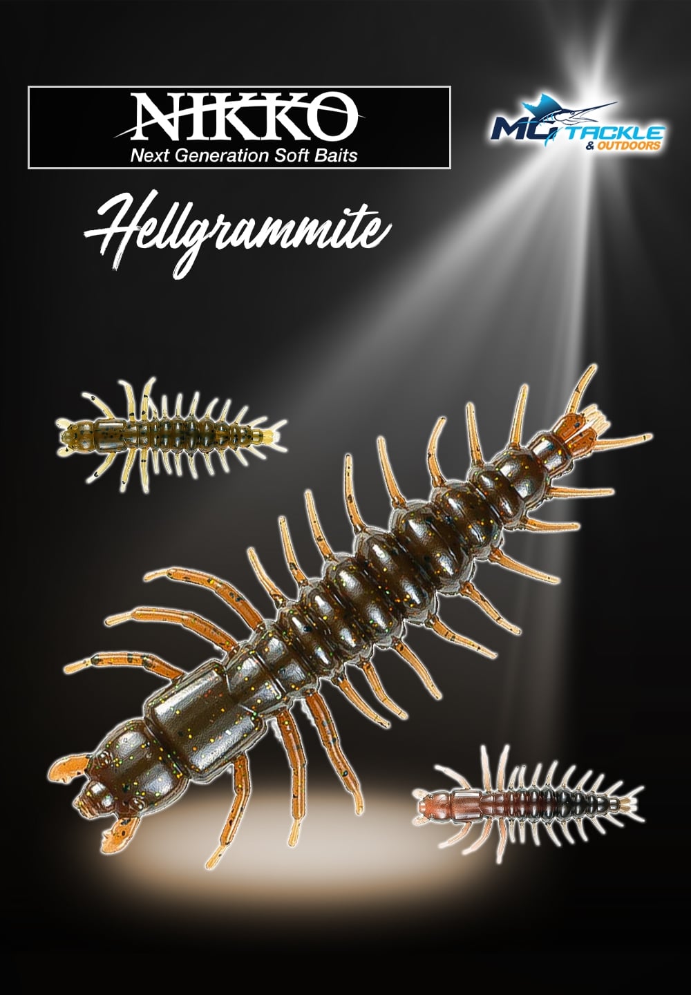 New - Nikko Hellgrammite Lure