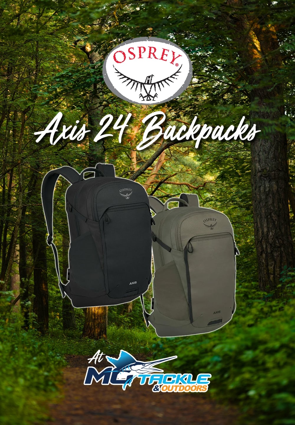 New - Osprey Axis 24 Backpack