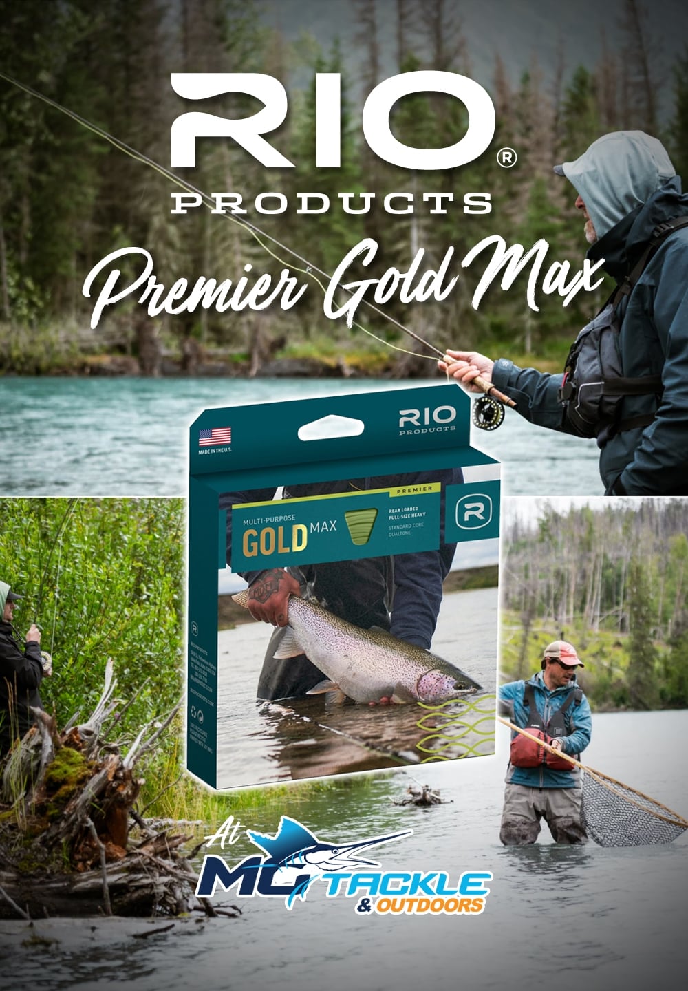 New - Rio Premier Gold Max Fly Line