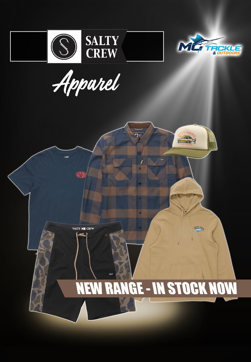 New - Salty Crew Apparel