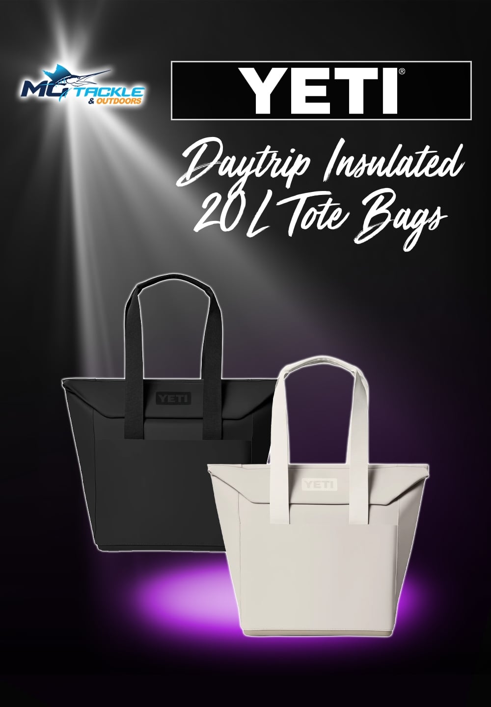 New - Yeti Daytrip Insulated 20L Tote Bag