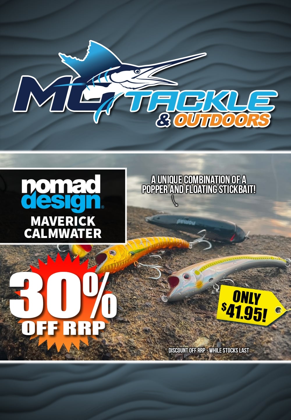 30% off Nomad Maverick Floating Calmwater