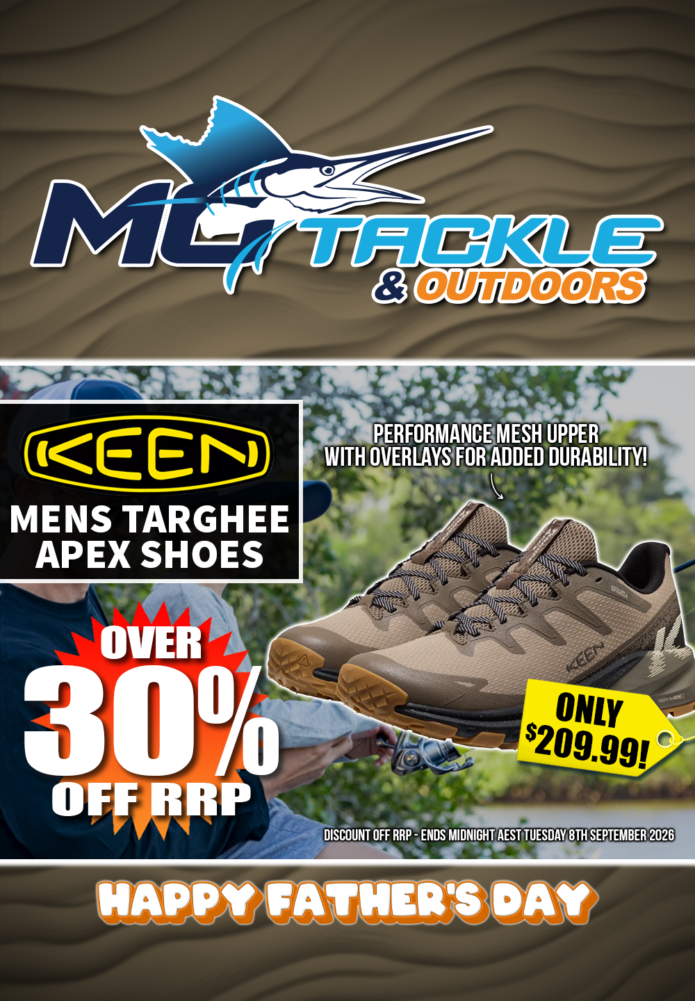 Over 30% off Keen Mens Targhee Apex WP Shoes