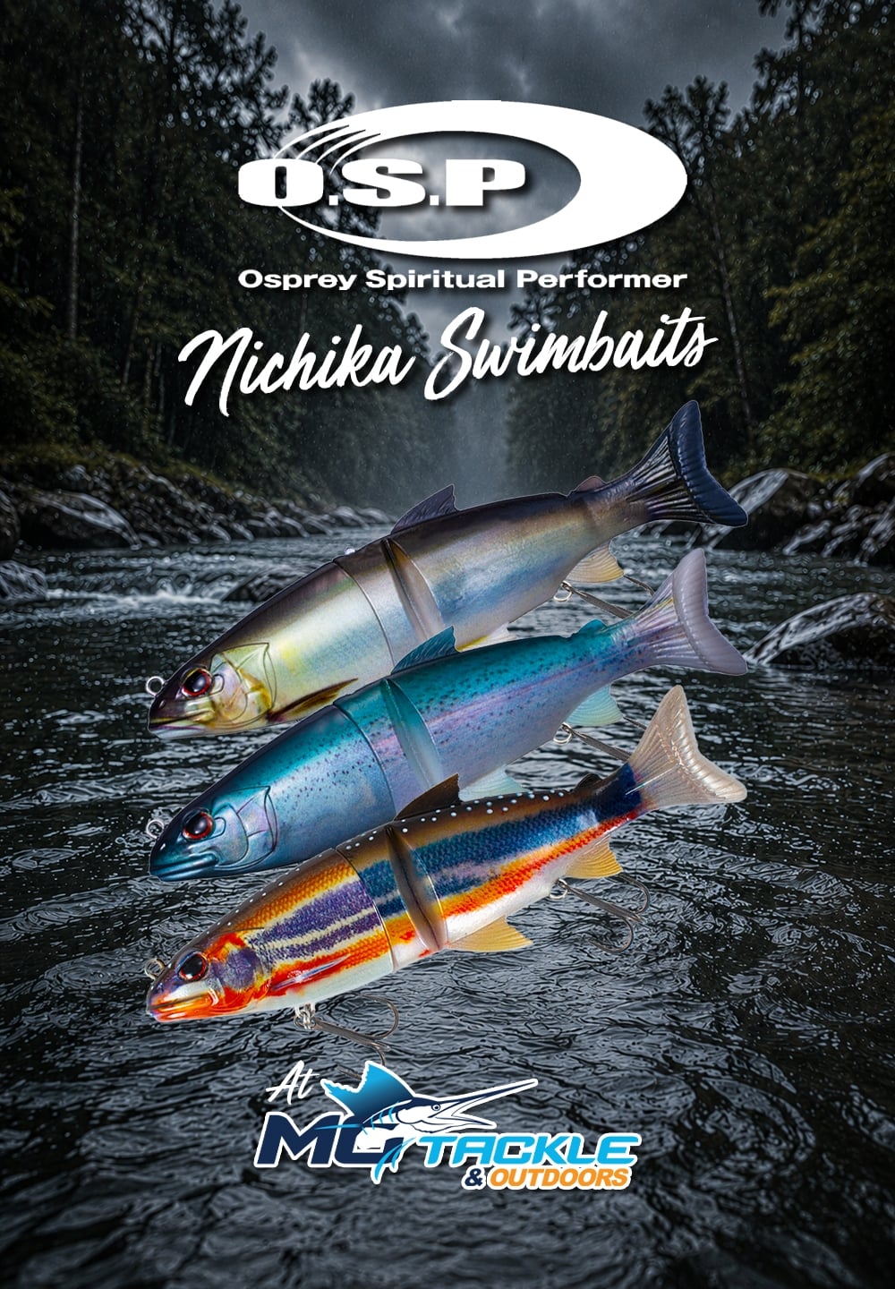 New - OSP Nichika 167F Swimbait Lure