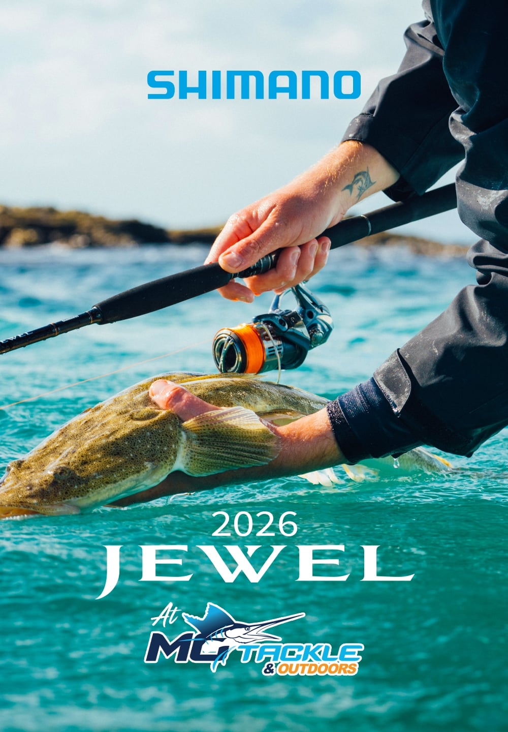 New - Shimano 26 Jewel Rod