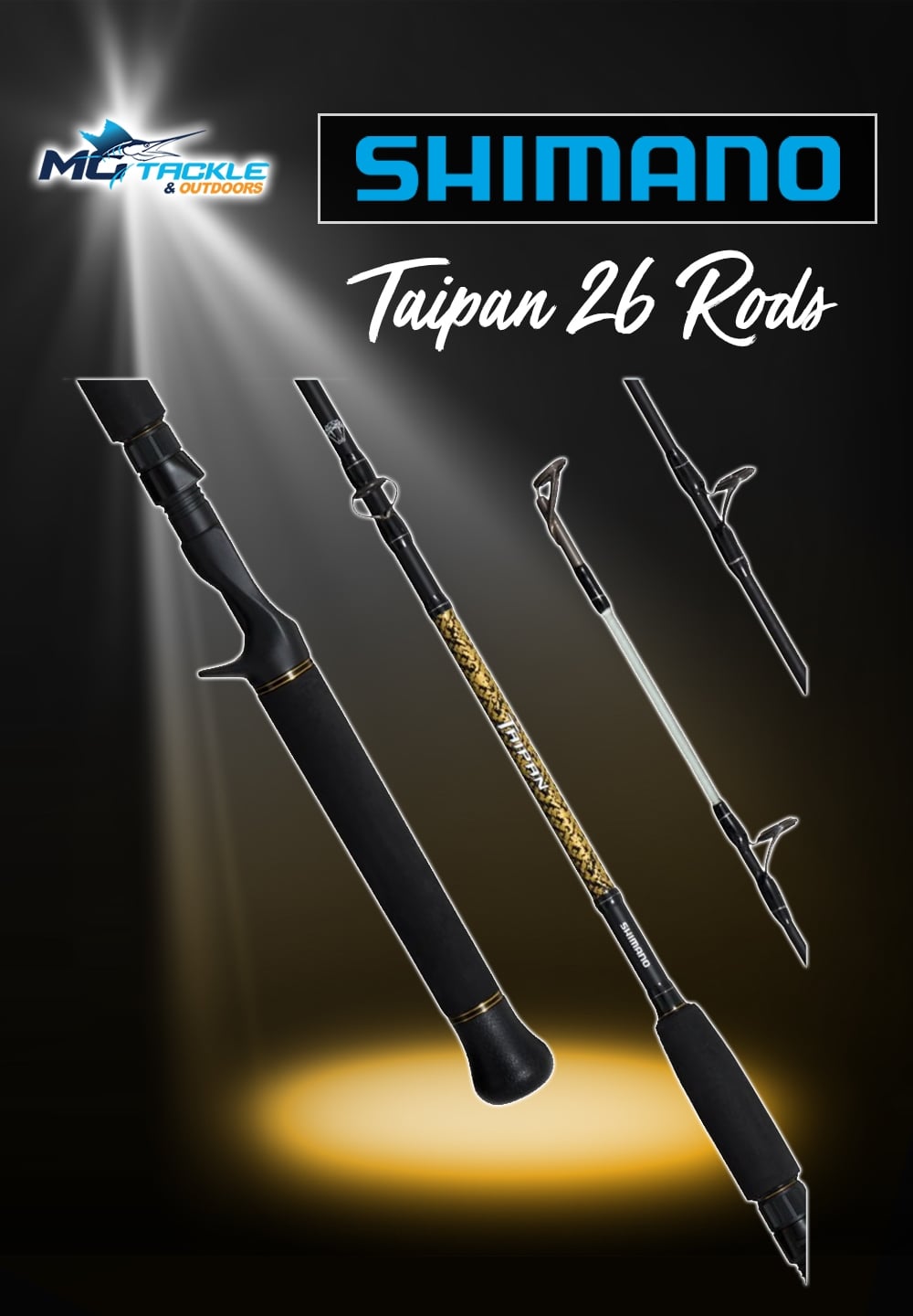 New - Shimano 26 Taipan Rod
