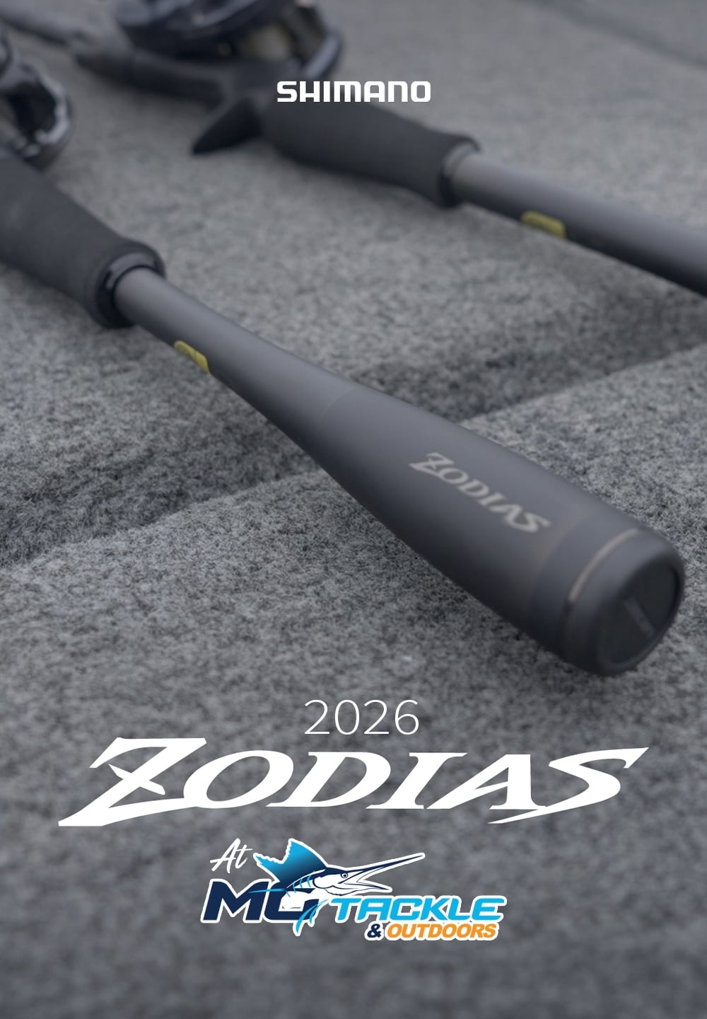 New - Shimano 26 Zodias Rod