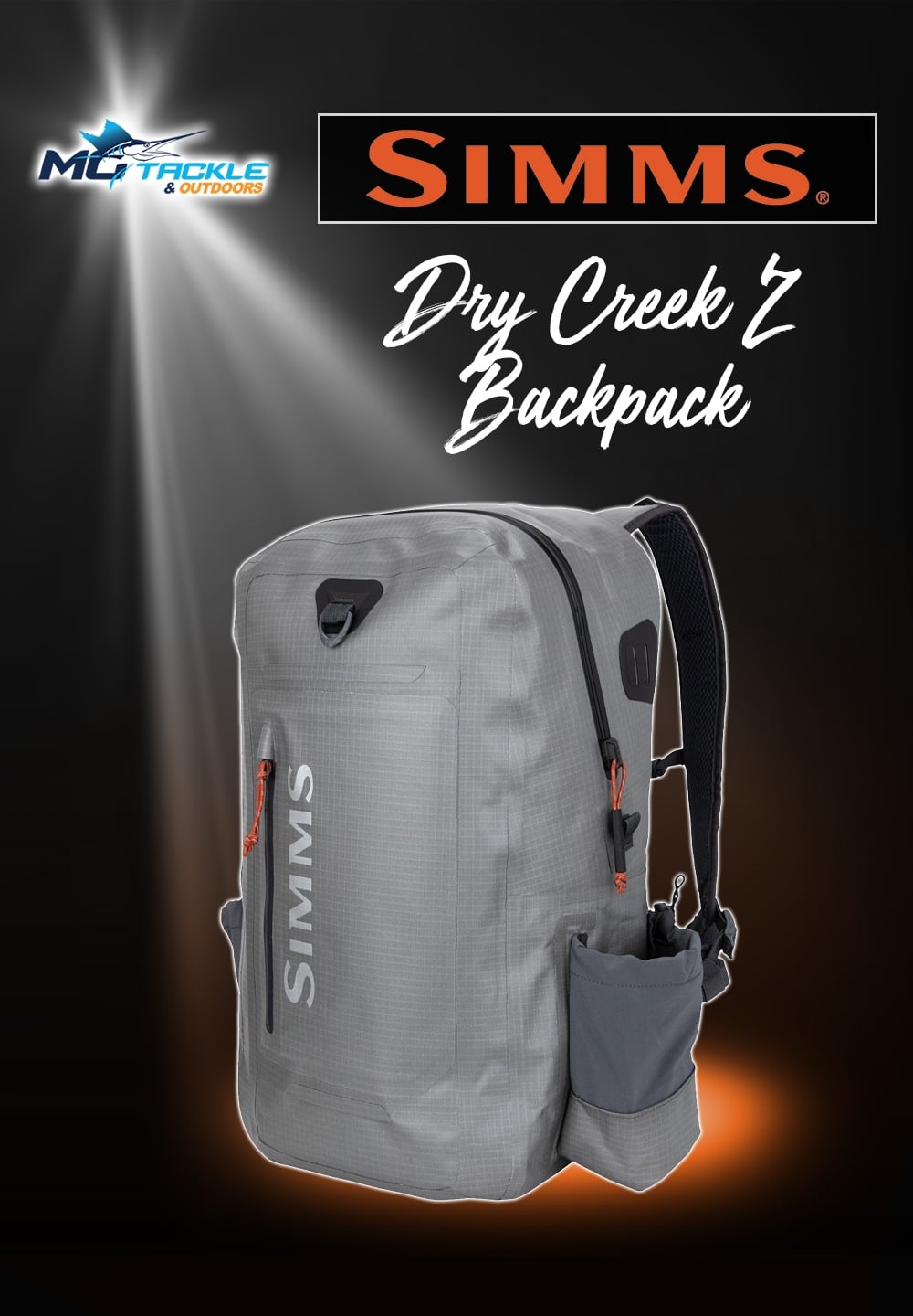 New - Simms Dry Creek Z Backpack
