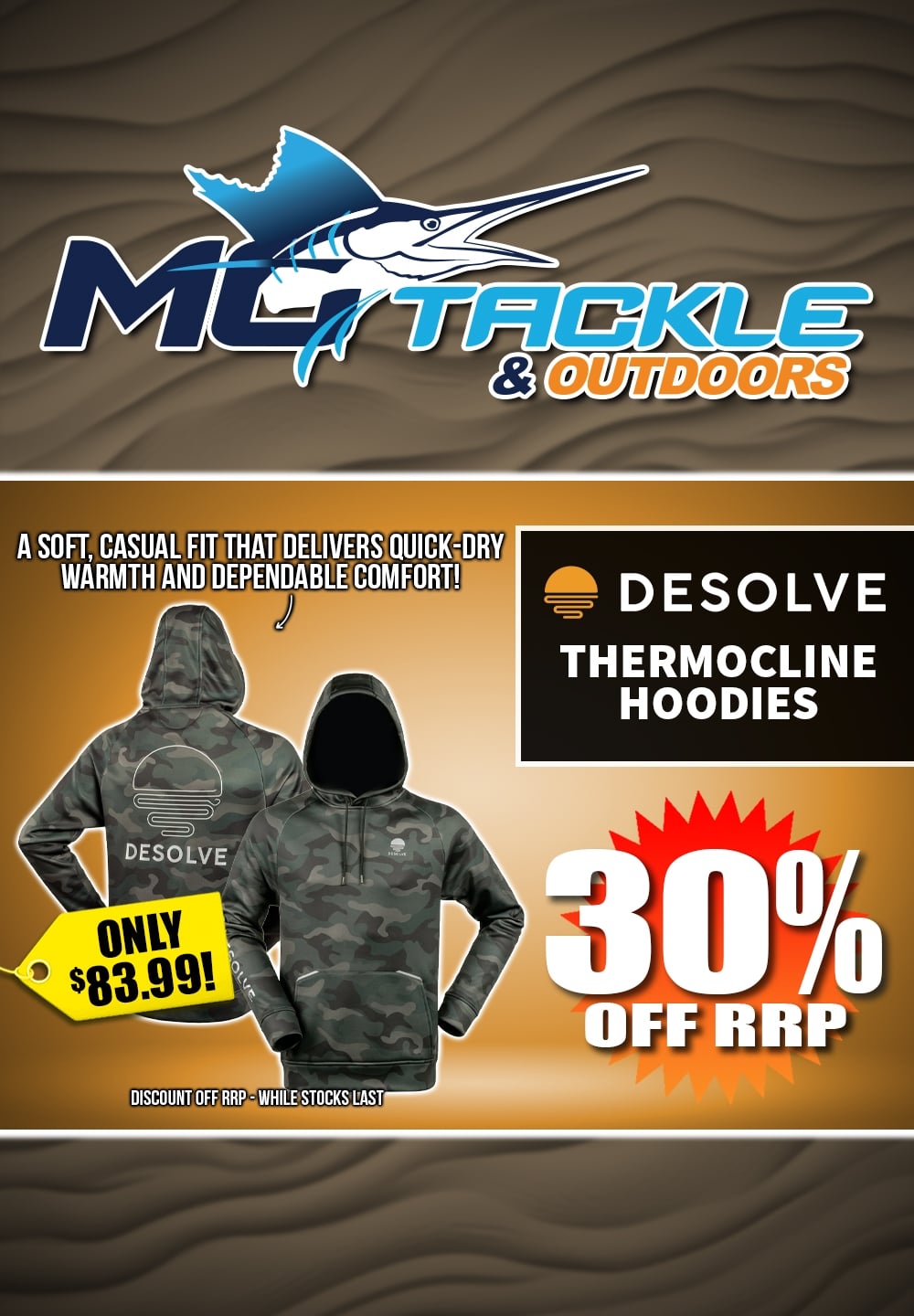 30% off Desolve Thermocline Hoodie