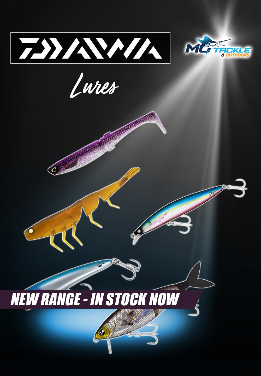 New - Daiwa Lure Range