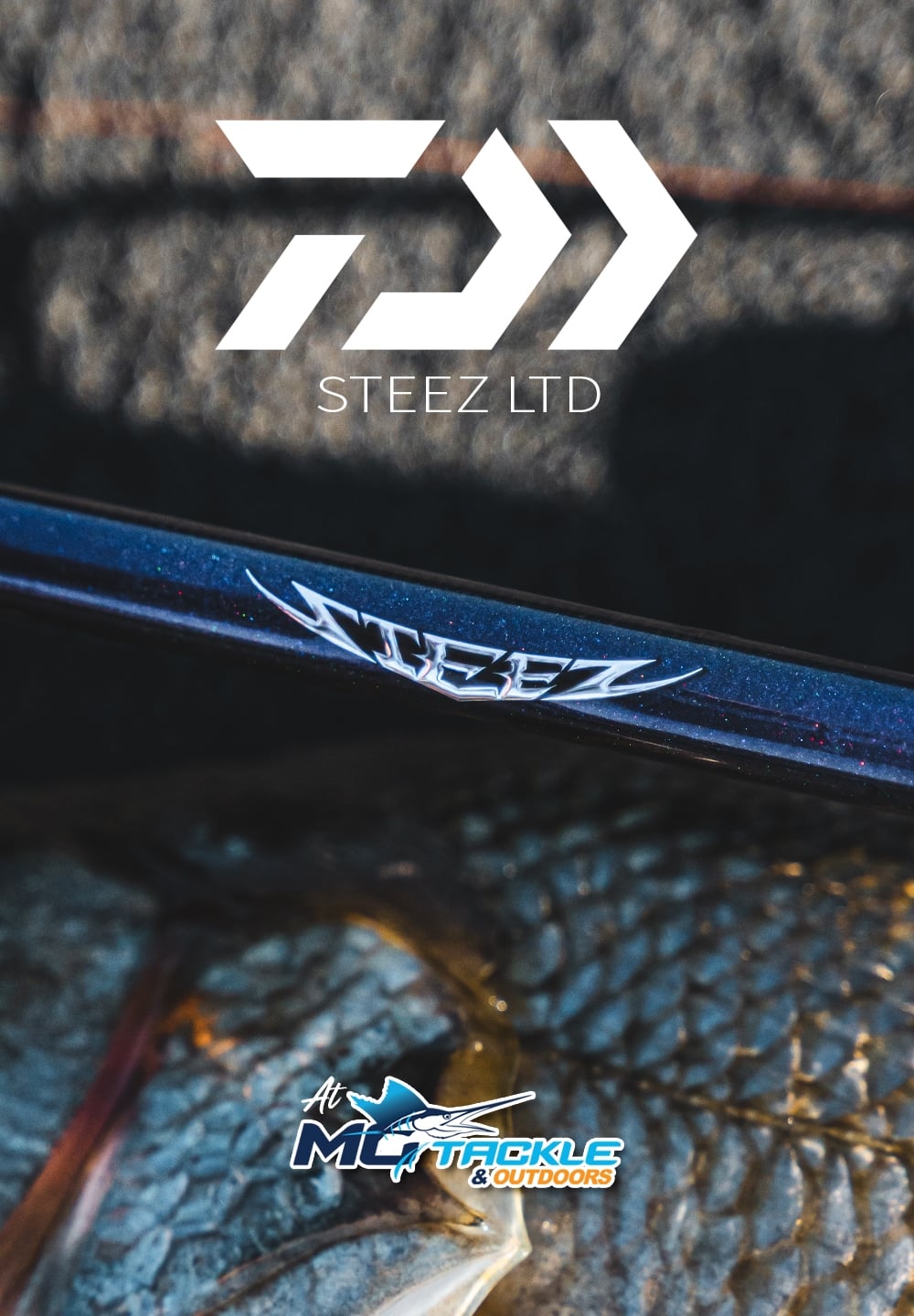 New - Daiwa 27 Steez LTD Rod