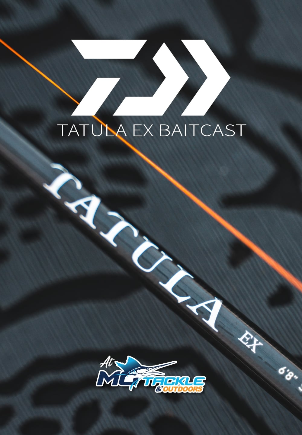 New - Daiwa 26 Tatula EX Baitcast Rod