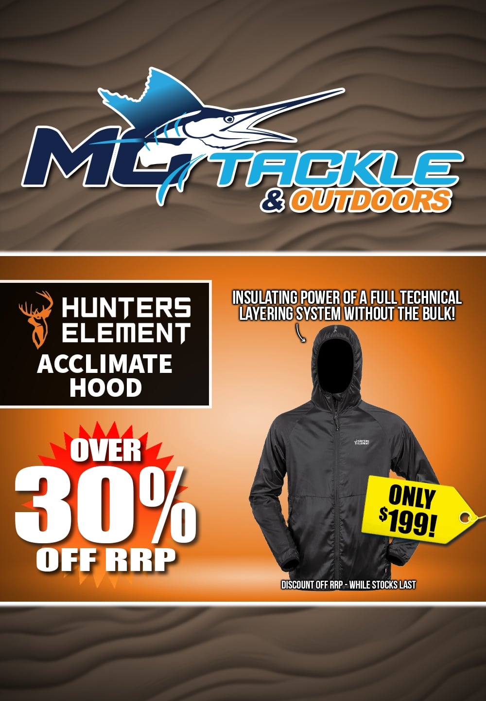 Hunters Element Acclimate Hood only $199