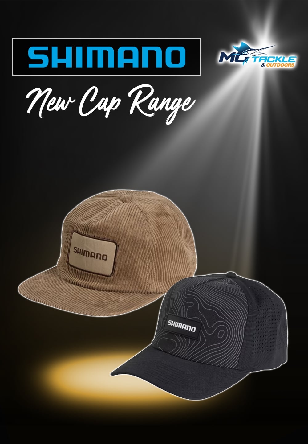 New - Shimano Cap Range