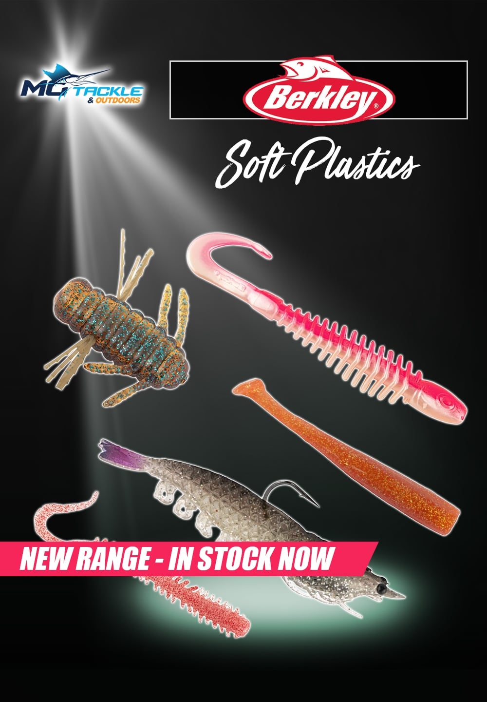 New - Berkley Soft Plastic Range