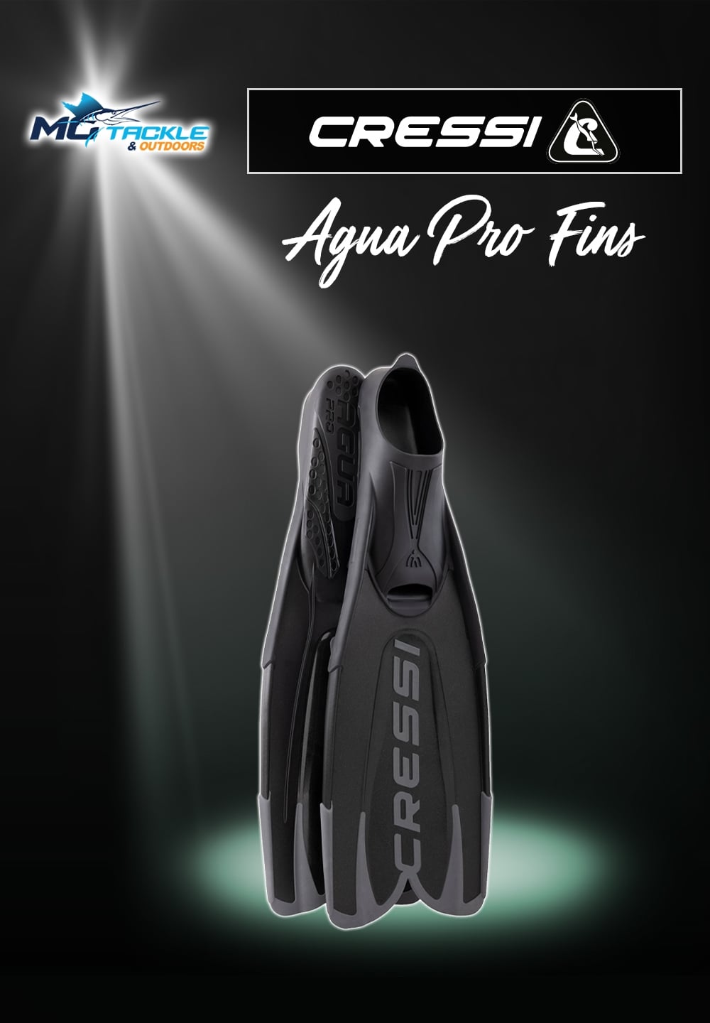 New - Cressi Agua Pro Fins