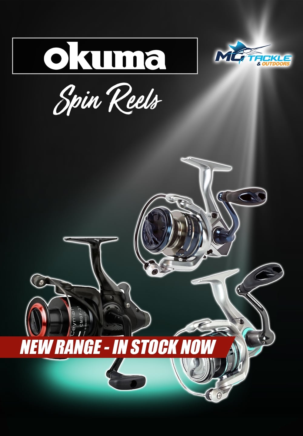 New Range - Okuma Spin Reels