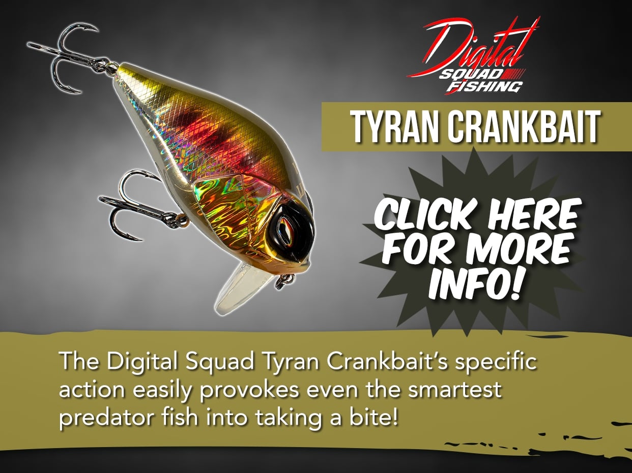 DIGITAL SQUAD FISHING TYRAN CRANKBAIT LURE