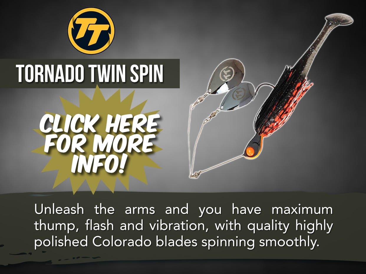 TT TORNADO+ TWIN SPIN SPINNERBAIT